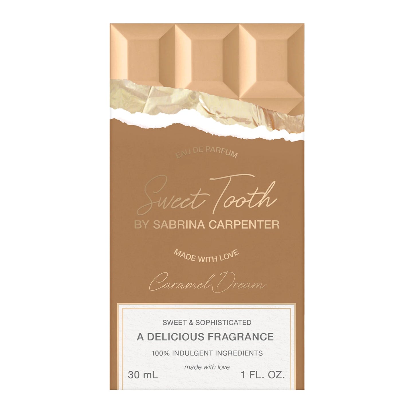 Sabrina Carpenter Sweet Tooth Caramel Dream Eau De Parfum for Women, 30ml/1oz.