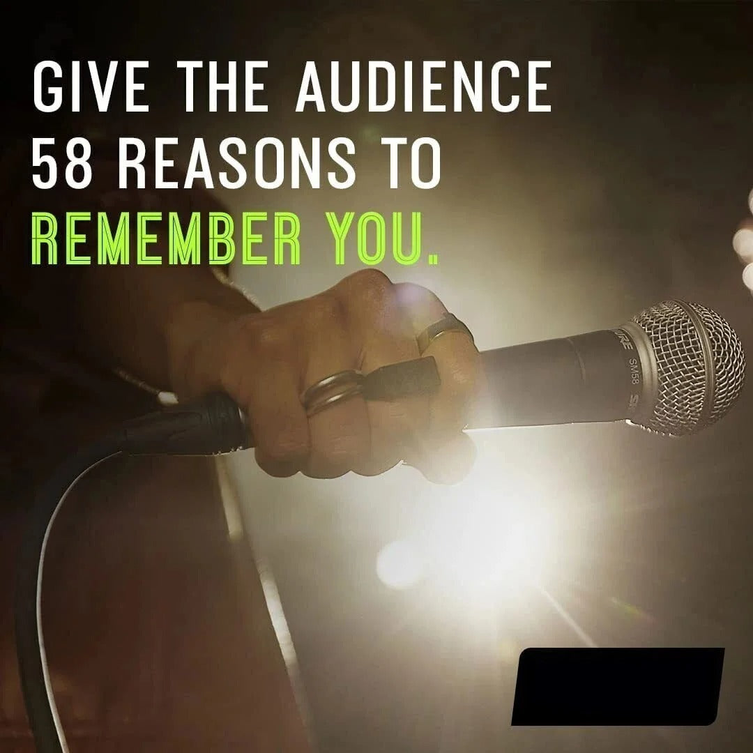 Shure SM58 Vocal Microphone without Switch