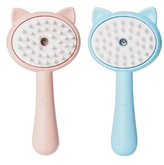 Cat Grooming Brush Rechargeable Self Cleaning Slicker Brush For Pets Dogs & Catsb Pet Products