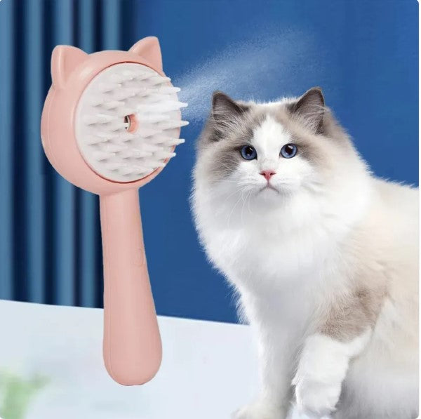 Cat Grooming Brush Rechargeable Self Cleaning Slicker Brush For Pets Dogs & Catsb Pet Products