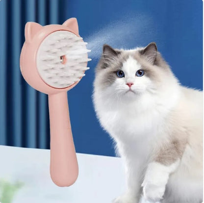 Cat Grooming Brush Rechargeable Self Cleaning Slicker Brush For Pets Dogs & Catsb Pet Products