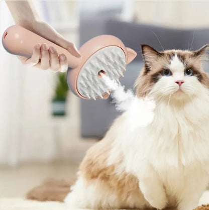 Cat Grooming Brush Rechargeable Self Cleaning Slicker Brush For Pets Dogs & Catsb Pet Products