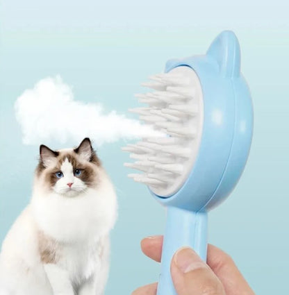 Cat Grooming Brush Rechargeable Self Cleaning Slicker Brush For Pets Dogs & Catsb Pet Products
