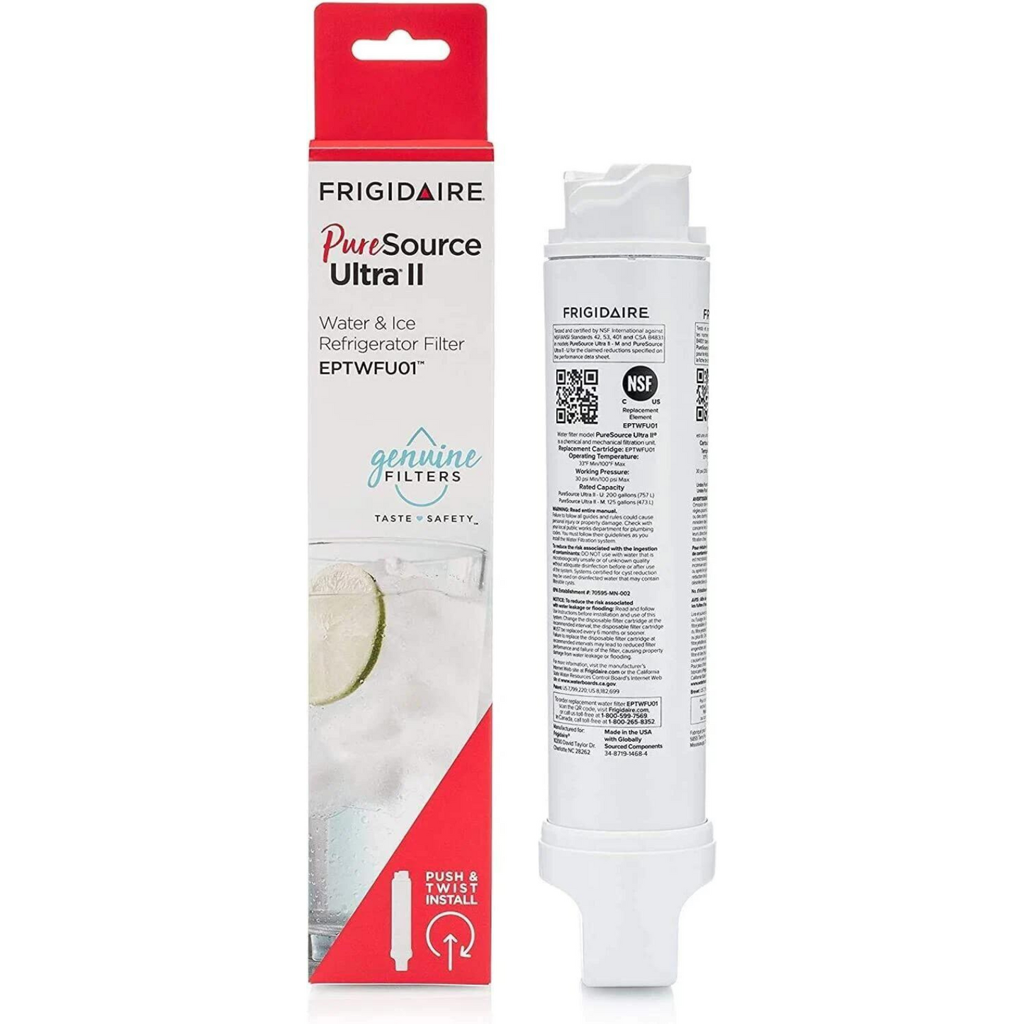Frigidaire eptwfu01 water filter replacement