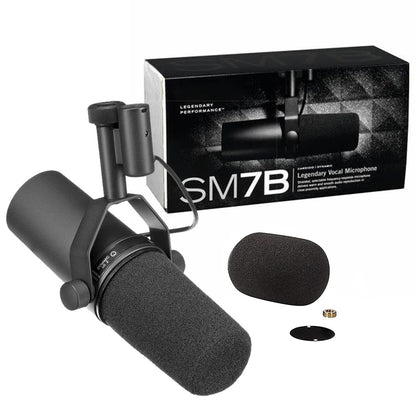 Shure SM7B Cardioid Dynamic Vocal Microphone