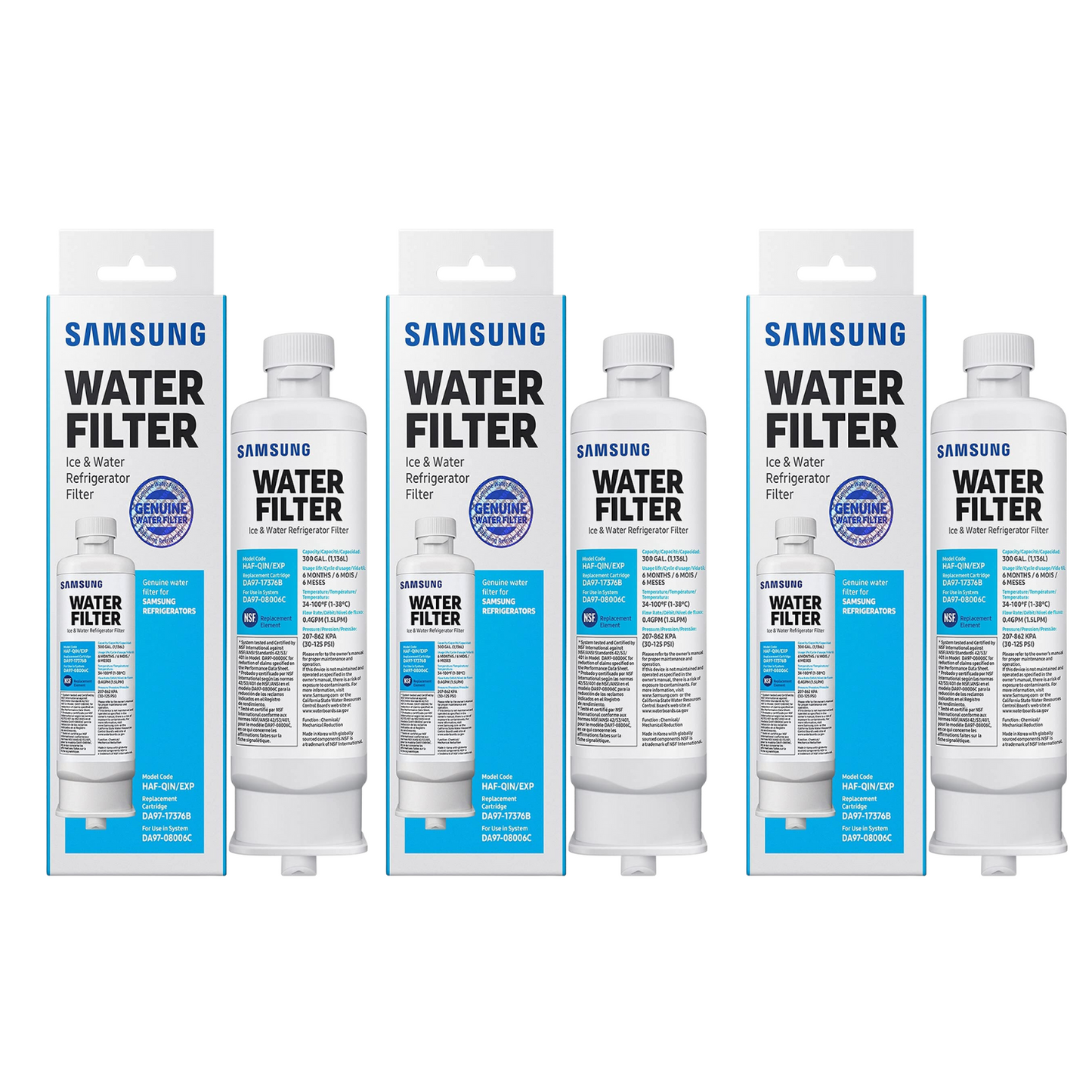 Samsung Genuine DA97-17376B Refrigerator Water Filter