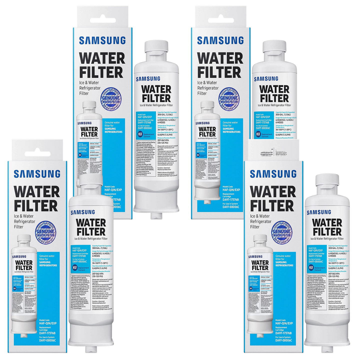 Samsung Genuine DA97-17376B Refrigerator Water Filter